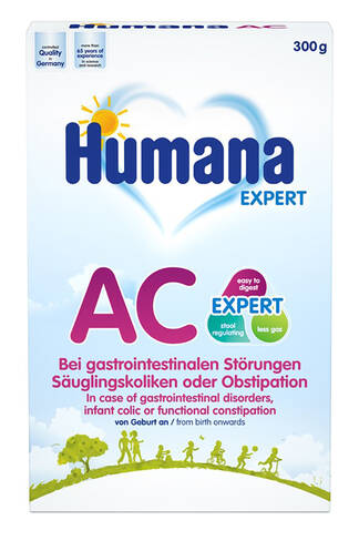 Humana АнтиКолік Молочна суміш від народження 300 г 1 коробка