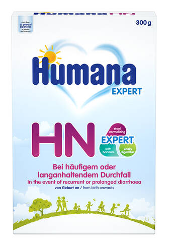 Humana HN Лікувальна молочна суміш від народження 300 г 1 коробка