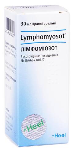 Лімфоміозот краплі оральні 30 мл 1 флакон