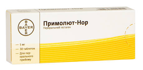 Примолют-Нор таблетки 5 мг 30 шт