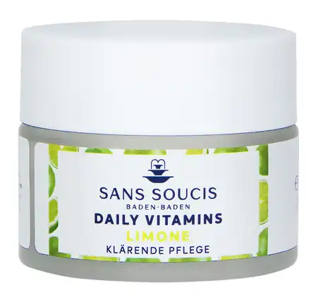 Sans Soucis Daily Vitamins Крем-догляд очищуючий Лайм для комбінованої шкіри 50 мл 1 банка