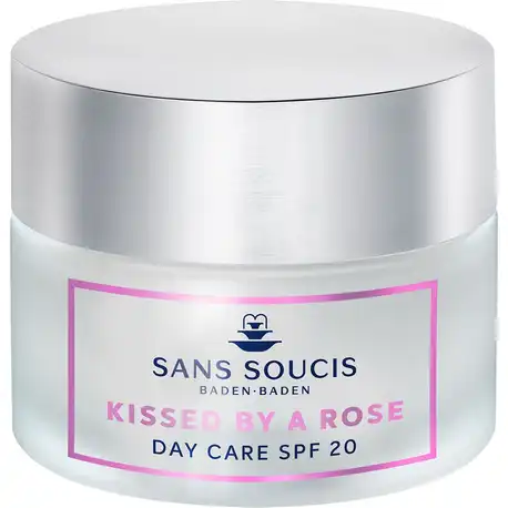 Sans Soucis Kissed By a Rose Засіб для обличчя з стовбуровими клітинами троянди денний з SPF20 50 мл 1 банка