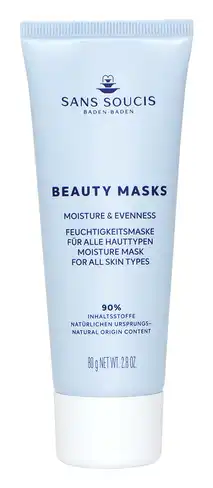 Sans Soucis Beauty Masks Moisture & Evenness Маска для обличчя зволожуюча 75 мл 1 туба