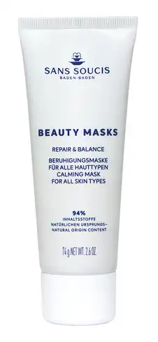 Sans Soucis Beauty Masks Repair & Balance Маска для обличчя заспокійлива 75 мл 1 туба