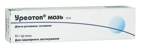 Уреотоп мазь 12 % 50 г 1 туба