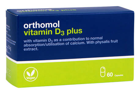 Orthomol Вітамін D3 Plus new капсули 60 шт