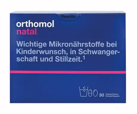 Orthomol Natal гранули + капсули + пробіотик 30 днів 1 комплект