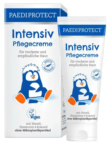 Paediprotect Крем дитячий інтенсивний для обличчя для сухої чутливої шкіри 75 мл 1 туба