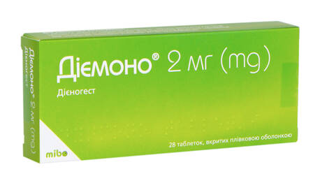 Діємоно таблетки 2 мг 28 шт