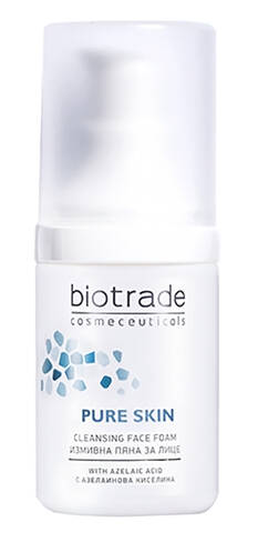Biotrade Pure Skin Ніжна піна з азелаїновою кислотою для очищення шкіри з розширеними порами 20 мл 1 флакон