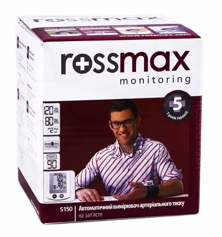 Rossmax S 150 Тонометр автоматичний на зап'ястя 1 шт