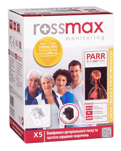 Rossmax X5 Тонометр автоматичний з адаптером 1 шт loading=