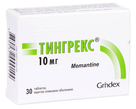 Тингрекс таблетки 10 мг 30 шт