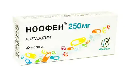 Ноофен таблетки 250 мг 20 шт
