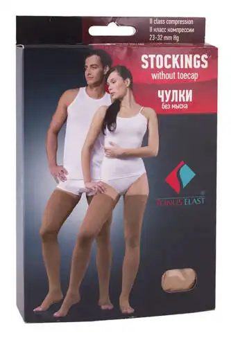 Tonus Elast 0402 Панчохи еластичні з миском компресія 1 розмір 2 ріст 1 1 пара