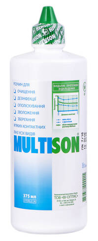 Multison Розчин для лінз 375 мл 1 флакон