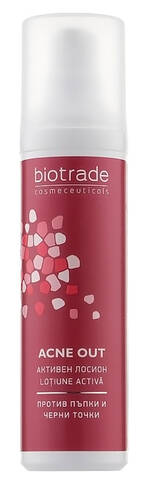 Biotrade Acne Out Активний лосьйон для проблемної шкіри з запальними формами акне 10 мл 1 флакон