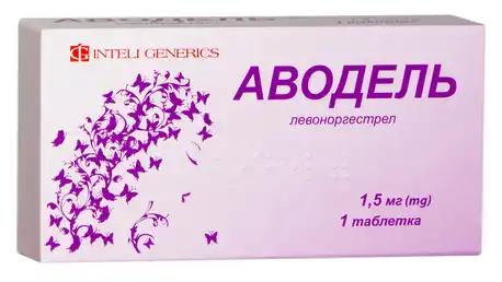 Аводель таблетки 1,5 мг 1 шт