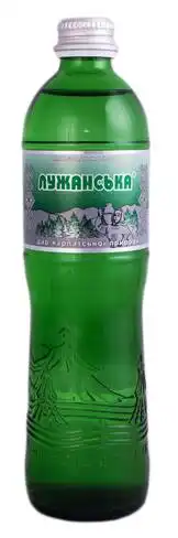 Лужанська Вода мінеральна природна лікувально-столова сильногазована 0,5 л 1 пляшка
