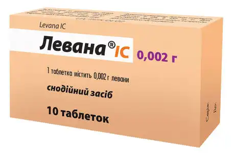 Левана IC таблетки 2 мг 10 шт