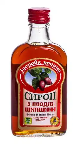Здорова родина Сироп з плодів шипшини сироп 200 мл 1 флакон