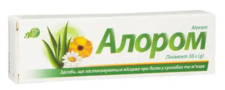 Алором лінімент 30 г 1 туба
