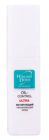 Hirudo Derm Oil Problem Oil-Control Ultra Крем зволожувальний матуючий 50 мл 1 флакон