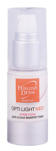 Hirudo Derm Sensitive Opti Light Neo Крем-гель для шкіри навколо очей 19 мл 1 флакон loading=