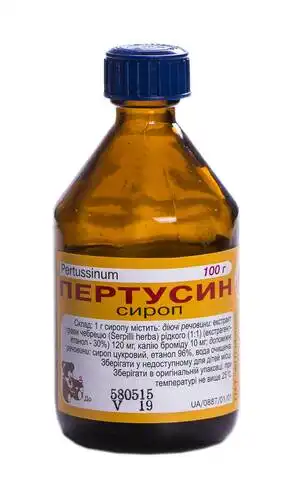 Пертусин сироп 100 мл 1 флакон