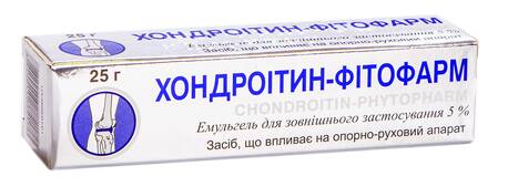 Хондроітин Фітофарм емульгель 5 % 25 г 1 туба