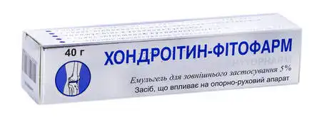 Хондроітин Фітофарм емульгель 5 % 40 г 1 туба