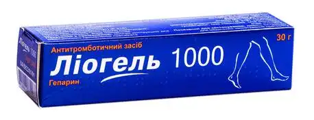Ліогель 1000 гель 30 г 1 туба