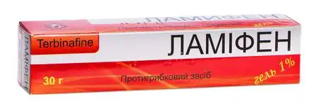 Ламіфен гель 1 % 30 г 1 туба