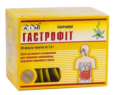 Гастрофіт збір 1,5 г 20 фільтр-пакетів