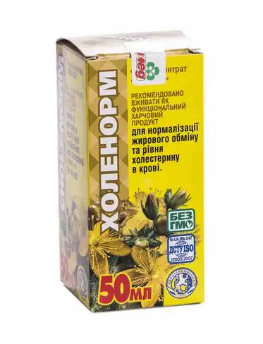 Холенорм фітоконцентрат 50 мл 1 флакон