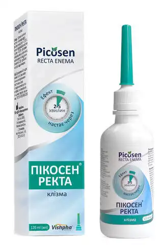 Пікосен Ректа розчин ректальний 120 мл 1 флакон