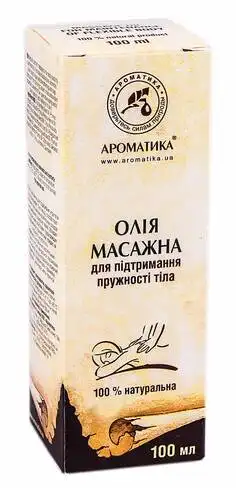 Ароматика Олія масажна для підтримки пружності тіла 100 мл 1 флакон