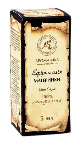 Ароматика Олія ефірна материнки 5 мл 1 флакон