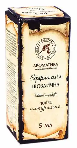Ароматика Олія ефірна гвоздична 5 мл 1 флакон