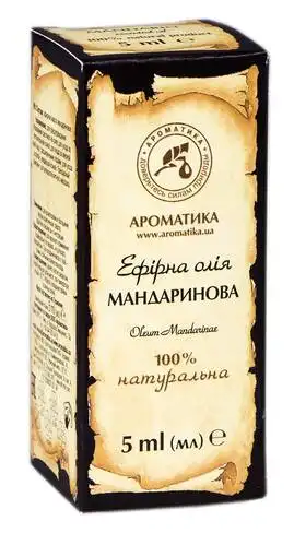 Ароматика Олія ефірна мандаринова 5 мл 1 флакон