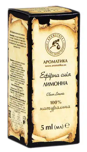 Ароматика Олія ефірна лимонна 5 мл 1 флакон