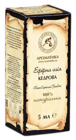 Ароматика Олія ефірна кедрова 5 мл 1 флакон