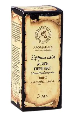 Ароматика Олія ефірна м'яти перцевої 5 мл 1 флакон