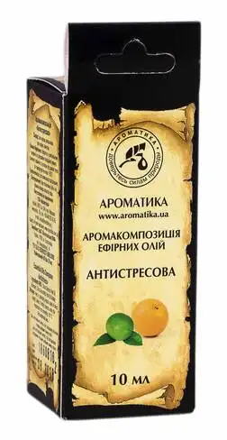 Ароматика Аромакомпозиція ефірних олій Антистресова 10 мл 1 флакон