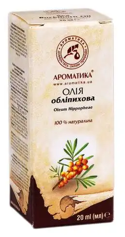 Ароматика Олія обліпихова 20 мл 1 флакон