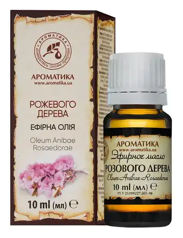 Ароматика Олія ефірна рожевого дерева 10 мл 1 флакон