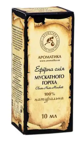 Ароматика Олія ефірна мускатного горіха 10 мл 1 флакон