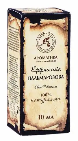 Ароматика Олія ефірна пальмарозова 10 мл 1 флакон