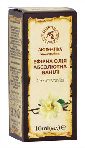 Ароматика Олія ефірна ванілі абсолютна 10 мл 1 флакон