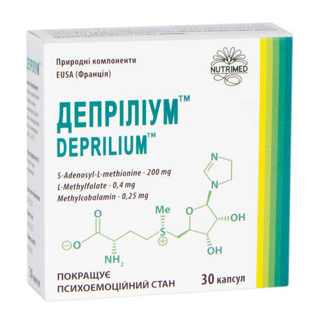 Депріліум капсули 340 мг 30 шт